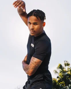 Compression Tee Short Sleeve - Black