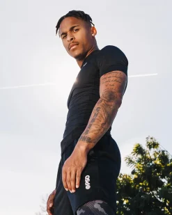 Compression Tee Short Sleeve - Black