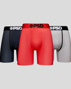 CoolMesh 3 Pack - Red/Gray/Black