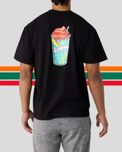 7-Eleven - Cherry Slurpee Black Graphic Tee