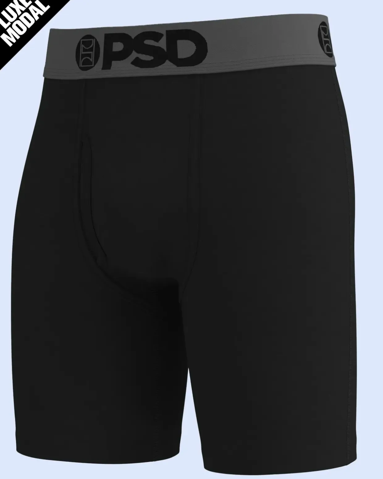 Luxe Modal - Black Grey
