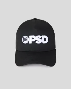 New Era x PSD Logo Hat Black