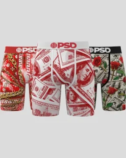 3 Pack - Red Luxury
