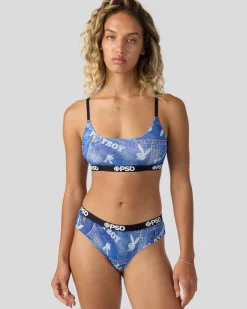 Playboy - Denim Mesh