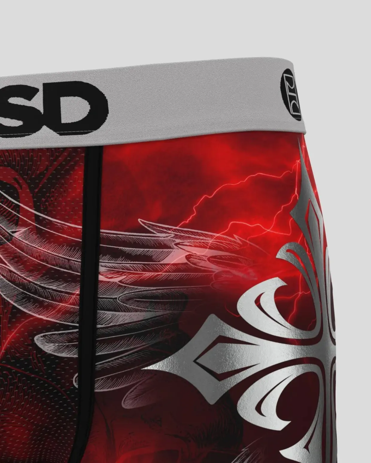 Silver Wing Red